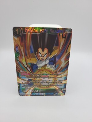 Vegeta, Elite Resolve BT15-075 SR - Dragon Ball Super Card Game