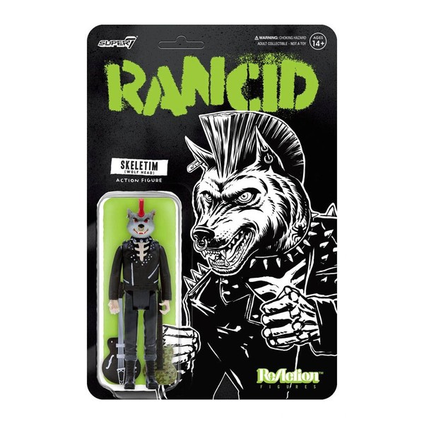 Rancid - Skeletim (Wolf Head) - Reaction Figur Sammelfigur - Neu Ovp-image