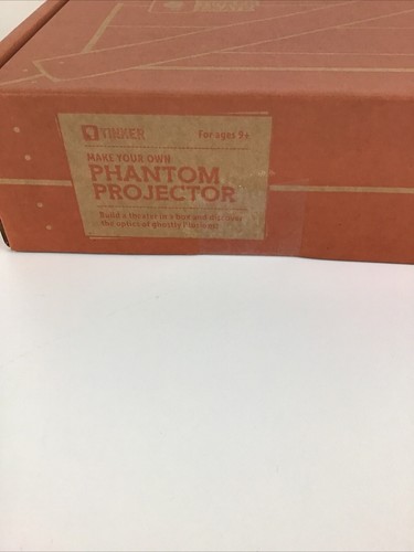 Kiwi Co Tinker Crate Make Your Own Phantom Projector Stem Ages 9+ NEW - Picture 6 of 9