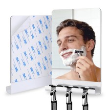 Fog Free Shower Mirror, Fogless for Shaving Washing Your Face - 3M Adhesive...