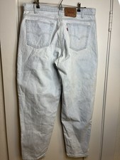 Vintage 1990’s Levi’s 560 Loose Fit Tapered Legs Jeans Made In USA Men’s 36x30