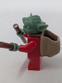 LEGO Stars Wars Yoda,  Santa Yoda, Backpack Minifigure 2011 Advent sw0358 7958