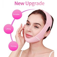 V-line Face Chin Cheek Lift Up Slimming Mask Anti Wrinkle Strap Band Reusable