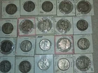 20 Silver Walking Liberty Half Dollars $10 Face Value 90% Silver
