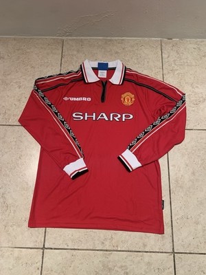 UMBRO Manchester United Beckham 7 長袖 DAVID BECKHAM MANCHESTER UNITED RETRO EXTRA LARGE JERSEY | eBay