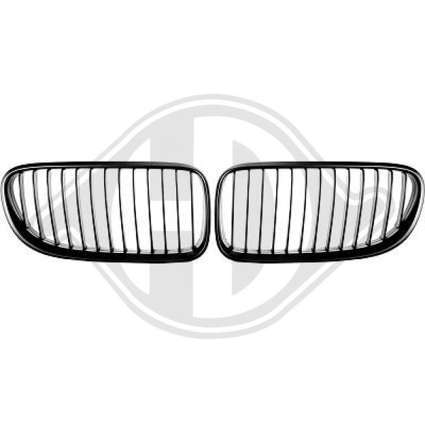 KüHlergrill KüHlergitter Schwarz Matt FüR BMW 3Er Cabriolet E93 E92-image