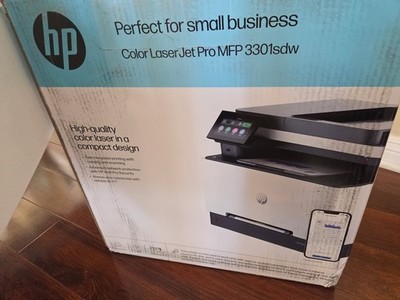 HP Color LaserJet Pro MFP 3301sdw Printer NEW!