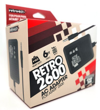 AC Power Supply Adapter Plug Cord for Atari 2600 VCS System Games Console - New