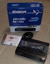 EDISION Piccollino S2+T2/C Full HD Combo Receiver - Schwarz