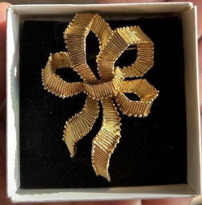 Trifari, vintage Brosche, ca. 1960er-70er