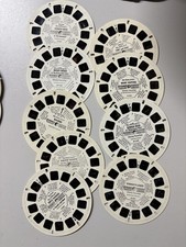24 View Master Reels Including Multiple Disney, Raggedy Ann, And Nature Scenes