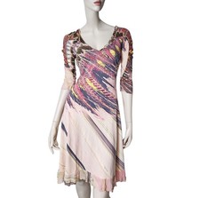 Vintage SS 2004 Roberto Cavalli Dress Size S/...