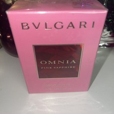 Bvlgari Omnia Pink Sapphire Eau De Toilette Spray 25ML rare sealed free post