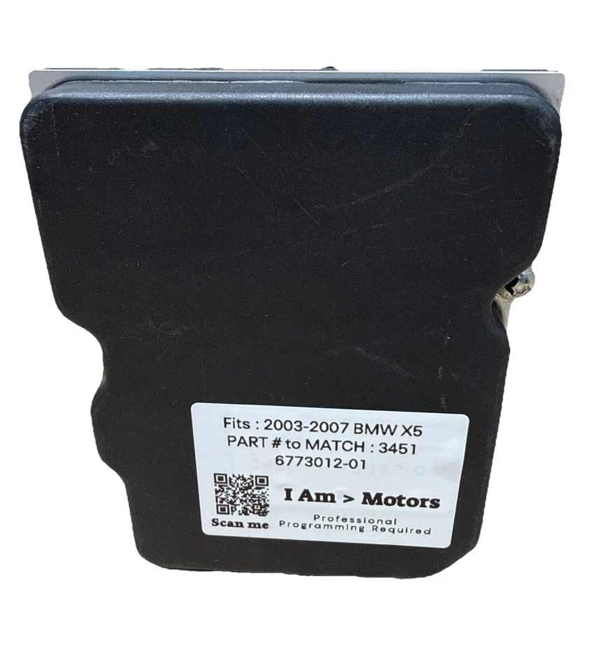 Módulo de bomba de freno ABS reacondicionado 2003-2007 BMW X5 | 3451 6773012-01 Foto 3 de 4