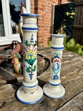 Due candelabri dipinti a mano Made In Italy 2 misure