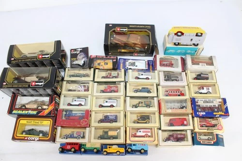 F x40 Vintage Collection Of Boxed Die Cast Inc Corgi, Matchbox Etc