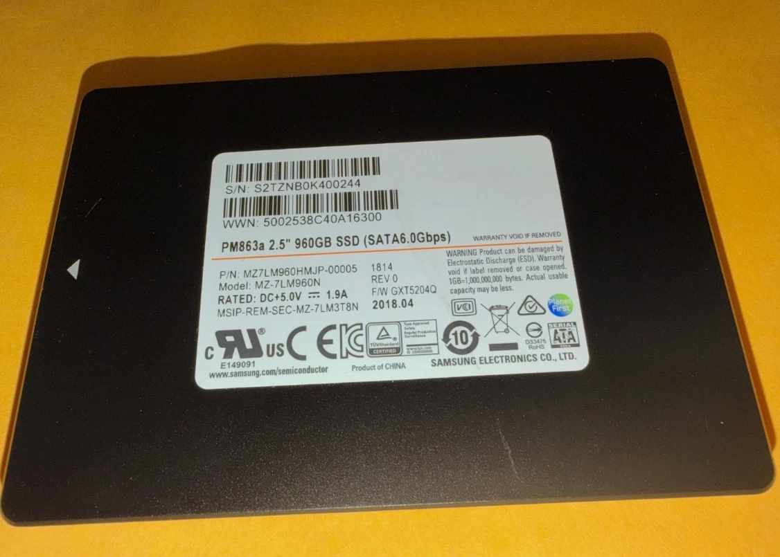 Samsung 960GB SATA III Solid State Drives for sale | eBay
