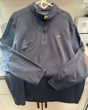 Jack Nicklaus Men's Performance Golf 1/4 Zip, Navy Blue, XL