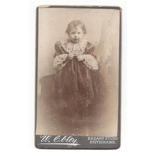 CDV Victorian Child Carte de Visite by Ebley of Brynmawr