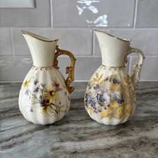 Set of 2 vintage Royal Worcester small pitche...
