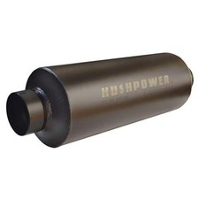 Flowmaster 14020100 Hushpower 20 Pro Series Muffler 4.0 Inletoutlet