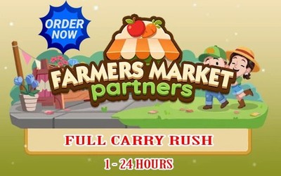  Monopoly_go Partner_Event   FARMERS MARKET -1 slot full carry 80k   (24H)