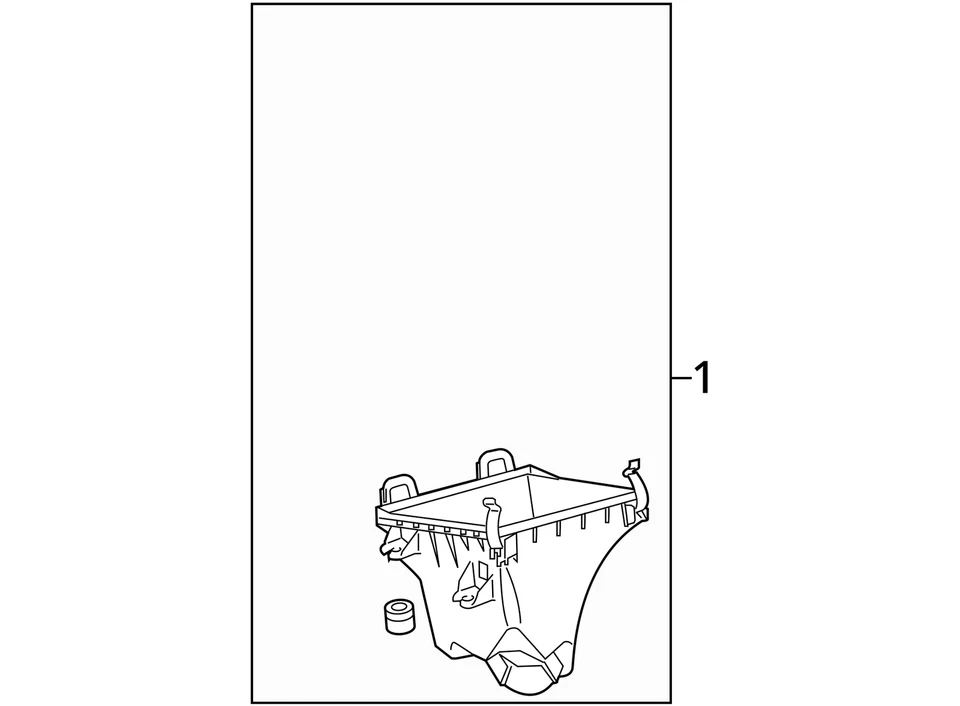 2015-2021 Lexus NX300H Air Cleaner Box 1770536120 Factory OEM Replacement Part - Image 4 of 4