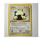 Pokémon TCG Snorlax Jungle Rare 1st Edition 27/64 90 HP 1999 English WOTC