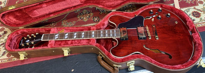 2025 Cherry Red Gibson ES-345 Gold Hardware Exclusive