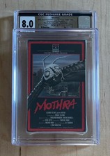 Kaiju Creature Horror MOTHRA 1961 Sealed Betamax RCA Toho CGC Pedigree 8.0 A 