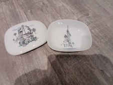 Rosenthal Peynet Porzellandose 2203 Schmuckdose 60er  " Brunnen" 15x11cm