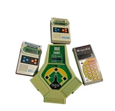 Lot 4 Vintage 80s Handheld Video Electronic Games Rare Untested 