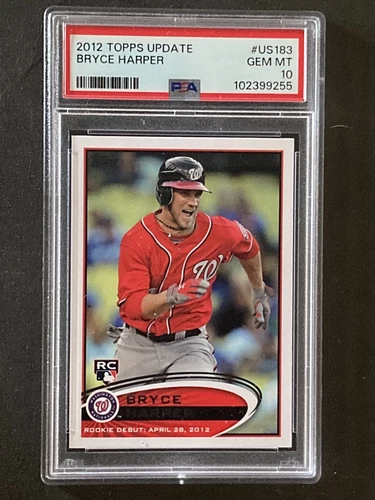 2012 Topps Update #US183 Bryce Harper RC PSA 10