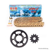 DID Kettensatz FüR Cagiva V-Raptor 1000 2000-2005 Mit Kette Zvmx Niet Gold