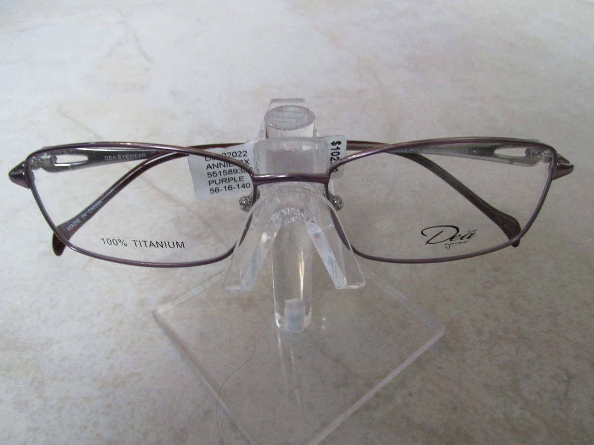 Versus by Versace 7055 1134 Purple Metal Eyeglasses Frame 52-17-135 NWOT Case Versace X64 89M 243 – Vintage Frames Company main image 3