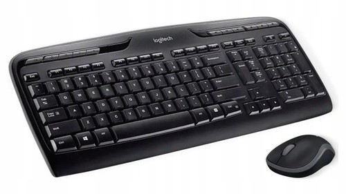 Logitech Wireless Kit MK330 Schwarz Optisch 1000 DPI QWERTY 2.4GHz - Bild 2 von 16