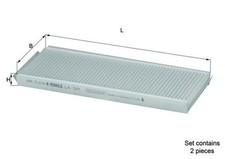 Filtre d'habitacle Ssangyong KORANDO