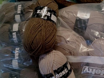 Filatura Di Crosa ZARA / Zarone Feza Yarn Merino Extrafine Wool Italy Lot of 10 