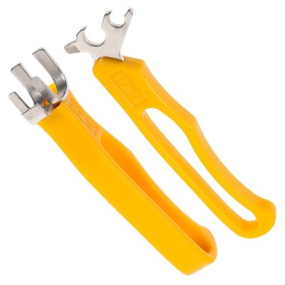 2pcs Macadamia Walnussclip Multifunktional Öffnungswerkzeuge (orange)