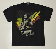 Bob Marley Zion Rootswear Black T-Shirt Medium M