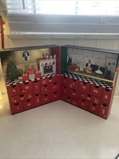 See's Candies Christmas Advent Calendar Box 24 Drawers EMPTY