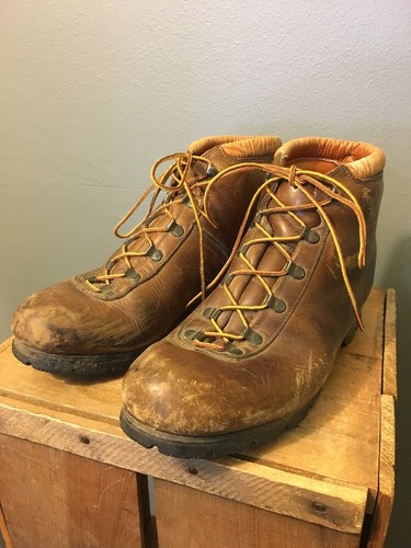 Vtg 60s 70s 80s Womens Dunham Leather 