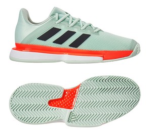 green adidas tennis shoes