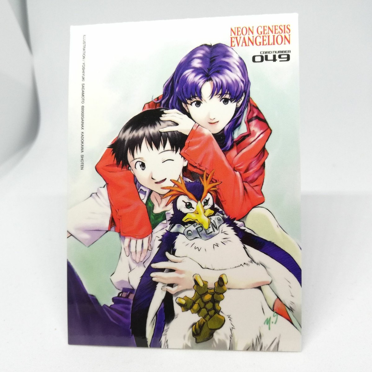 049 Shinji Ikari MISATO Katsuragi Shonen Ace Card Neon