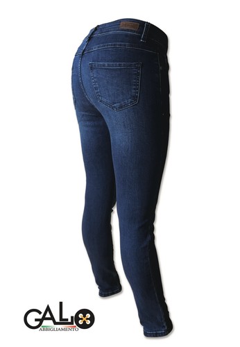 JEANS DONNA OPERÀ ELASTICIZZATO MODELLO SLIM - SKINNY TG 40-44-46 | eBay
