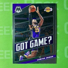 LeBron James Got Game 2019-20 Panini Mosaic Basketball First Lakers Mosaic #7