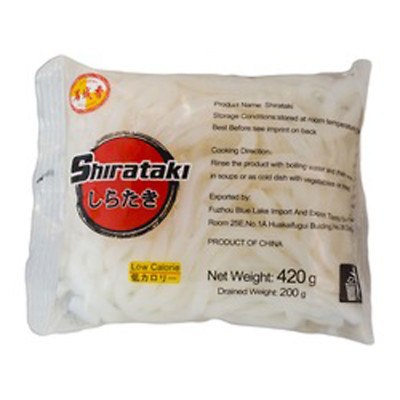 10x400g Shirataki Konjak Udon Style Glutenfrei Fettfrei 10 x 200g ATG  #7