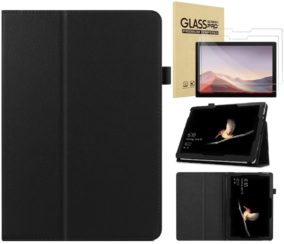 Folio Stand Cover Case For Microsoft Surface Pro 8/Pro 7/Pro 6/Surface Go 4/Go 3 - Image 2 of 4