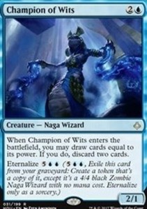 Champion of Wits x1 - Hour of Devastation - NM-Mint, English - Hour of Devastati