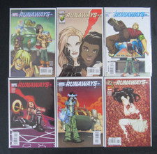 Runaways 2008, Marvel Run 1, 2, 3, 4, 5, 6 NM 9.2-9.4  GG161